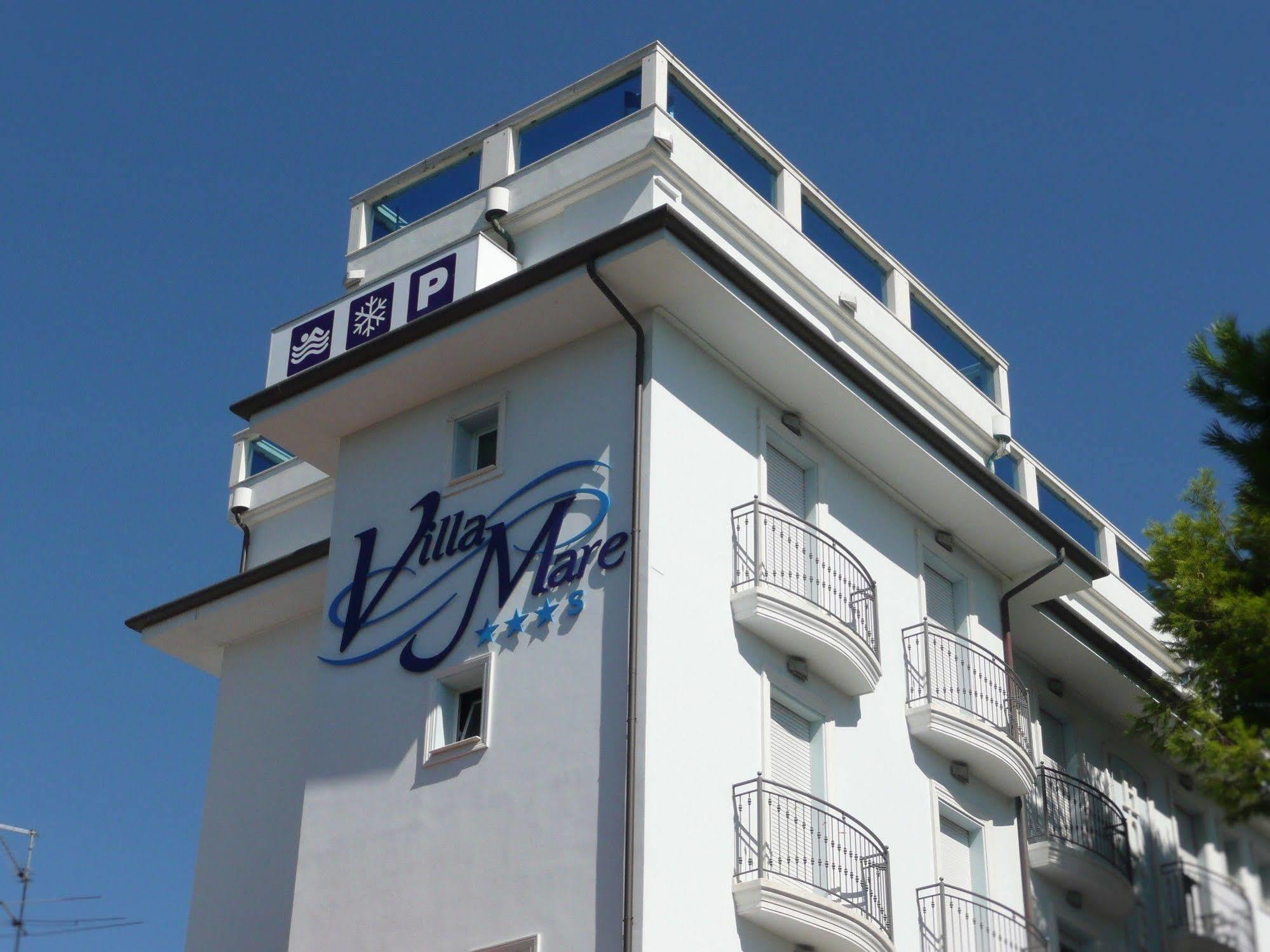 Hotel Villa Mare Riccione Esterno foto